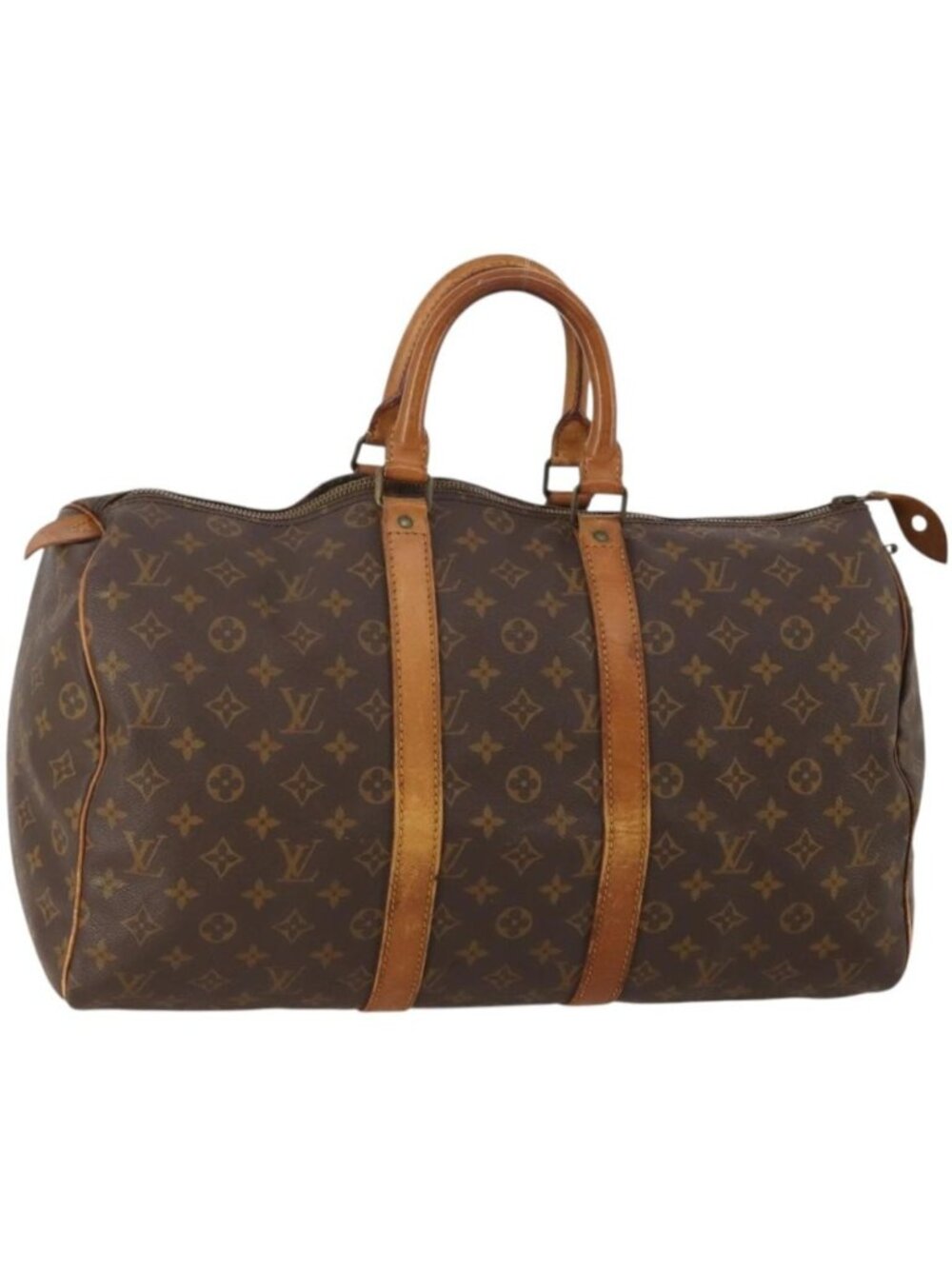 LOUIS VUITTON Monogram Keepall 45 Boston Bag M41428